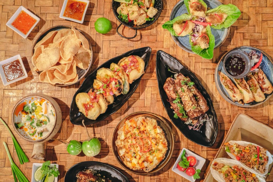 A table of Phranakhon tapas dishes